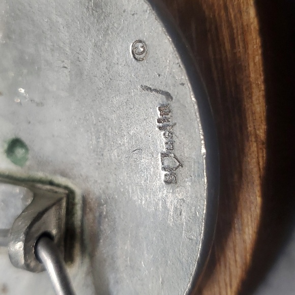 St justin vintage collectors belt buckle celtic print - Picture 4 of 4